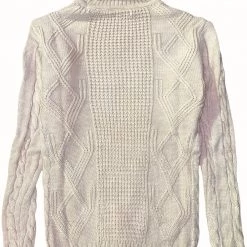 BUYERS CHOICE Shop All Buyer's Choice Sweater - Turtleneck - Tan - T3766