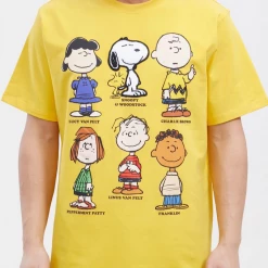 Peanuts T-Shirt - Family Collage - Yellow - PN10144 Shop All