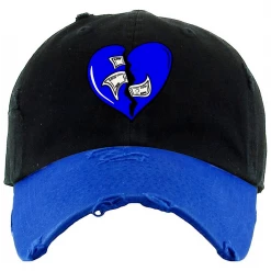 Pg Apparel Hat - Heartless - Black And Royal Blue New Arrivals