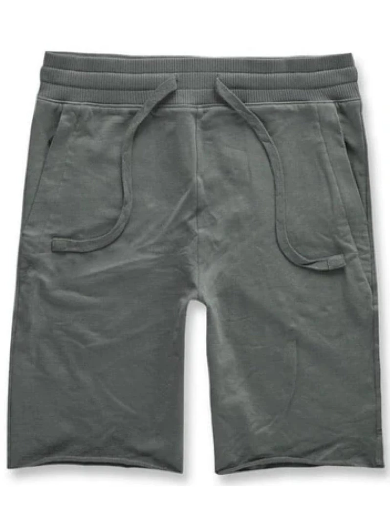 Jordan Craig Shorts - Palma French Terry - Heather Grey - 8350S 1 Jordan Craig Shorts - Palma French Terry - Heather Grey - 8350S