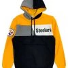 Mitchell & Ness Hoodie - Pittsburgh Steelers - Black And Yellow - FPHD1180