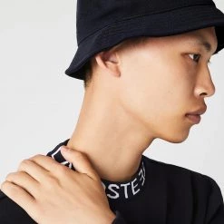 Lacoste Bucket Hat - Navy Blue - RK2056