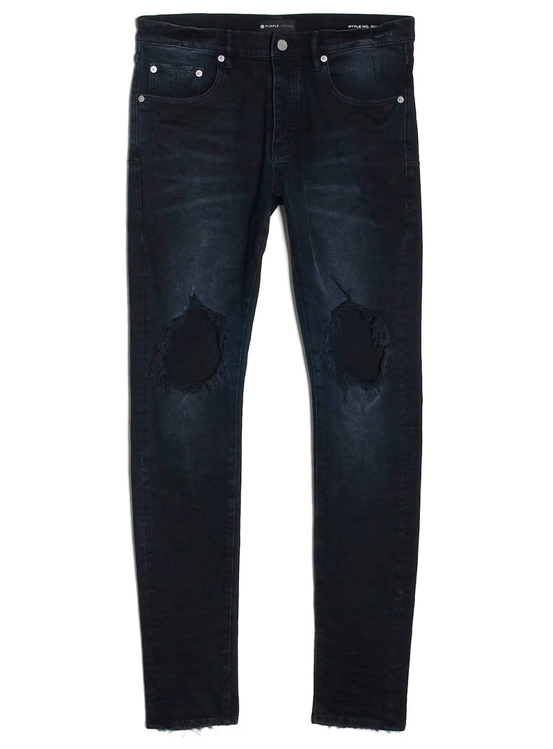 Purple-Brand Jeans - Black Wash Blowout - Black - P002 1 Purple-Brand Jeans - Black Wash Blowout - Black - P002