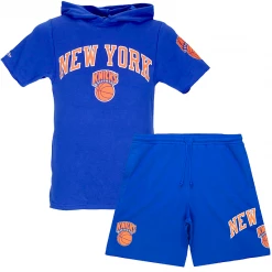 Mitchell & Ness Short Set - NBA Game Day - NY Knicks - Royal Blue - HDSSAJ19074 Shop All