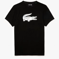 Lacoste T-Shirt - 3D Print Croc - Black - TH2042 Shop All