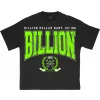 Billion Dollar Baby T-Shirt - Seal - Black And Lime Green