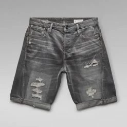 G-Star Denim Shorts - Scultar 3D - Faded Gravel Grey - D19195