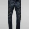 Shop All G-Star Jeans - Rackam 3D Skinny - Worn In Moss - D06763