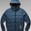 Shop All G-Star Jacket - Meefic Quillted - Luna Blue - D20126