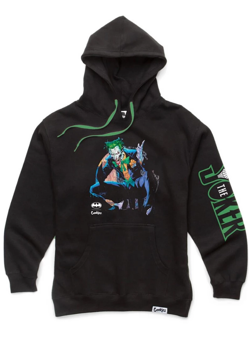 Cookies Hoodie - Jack Napier Aka Joker - Black - 1557H5974 1 Cookies Hoodie - Jack Napier Aka Joker - Black - 1557H5974