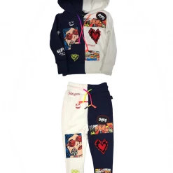 Shop All Kleep Kids Sweatsuit - Juno - Navy - 6770K