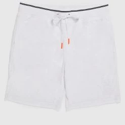 Psycho Bunny Shorts - Greyson Terry Sweat Shorts - White - SP22 - B6R319S1CO 3 Psycho Bunny Shorts - Greyson Terry Sweat Shorts - White - SP22 - B6R319S1CO