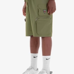 Shop All Life Code Shorts - Taslan Utility Pocket - Olive - 11P51