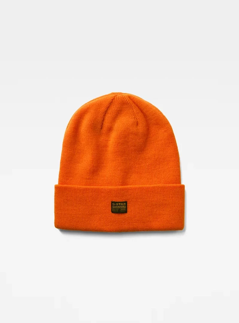 G-Star Hat - Effo Beanie - Signal Orange - D16624 Shop All 1 G-Star Hat - Effo Beanie - Signal Orange - D16624 Shop All