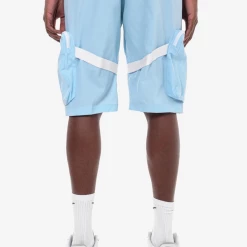 Shop All Life Code Shorts - Taslan Utility Cargo - Light Blue - 21P53