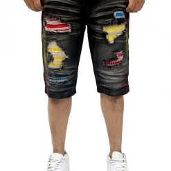 Shop All Switch Shorts - Rips & Colors - Black - SS2705