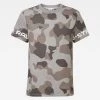 Shop All G-Star T-Shirt - Print - Grey Camo - D17148-C338