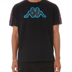 Kappa T-Shirt - Logo Tape Avirec - Black - 311B7CW Shop All
