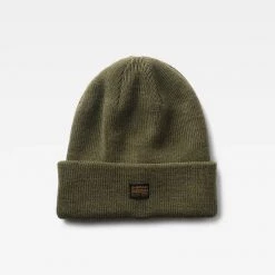 G-Star Hat - Effo Beanie - Combat - D16624 Shop All