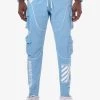Shop All Life Code Track Pants - Lined Taslan Tactical - Light Blue - 13P20