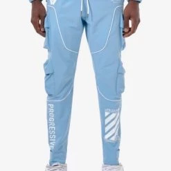 Shop All Life Code Track Pants - Lined Taslan Tactical - Light Blue - 13P20