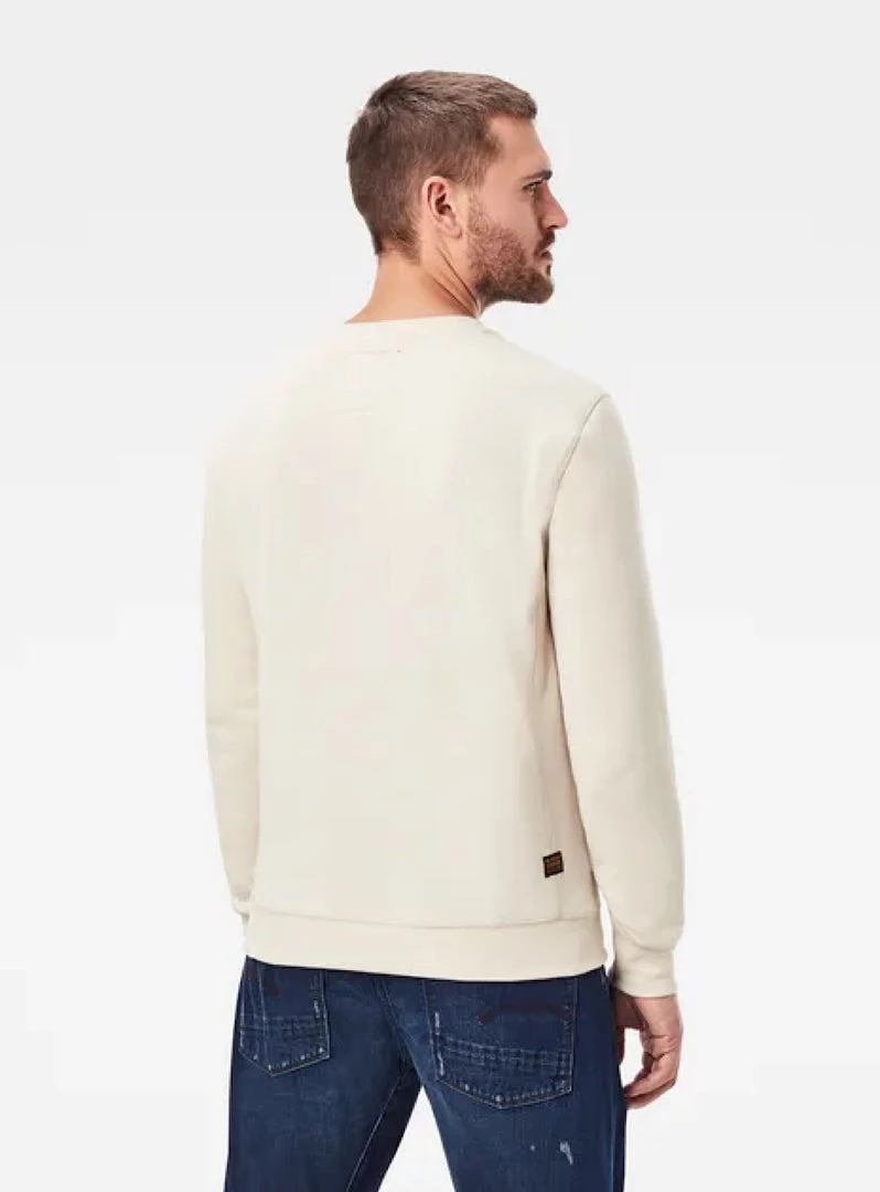 G-Star Sweater - Premium Core - Whitebait - D16917 Shop All 2 G-Star Sweater - Premium Core - Whitebait - D16917 Shop All