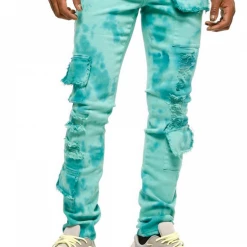 Si Tu Veux Jeans - Brutini - Teal - TV0013