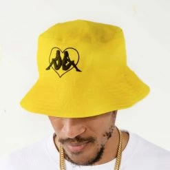 Shop All Kappa Hat - Tychy Bucket - Yellow Dandelion - 38191BW