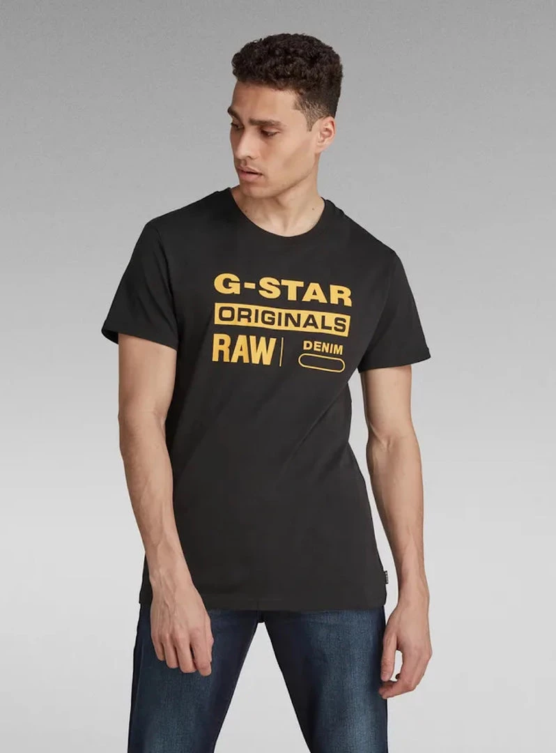 Shop All G-Star T-Shirt - Graphic - Black - D14143 2 Shop All G-Star T-Shirt - Graphic - Black - D14143