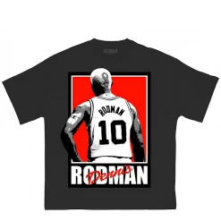 Rodman T-Shirt - Dennis Rodman - Black
