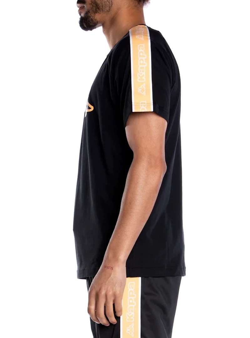 Kappa Short Set - Logo Tape Avirec 2 - Black Smoke - 311B7CW 2 Kappa Short Set - Logo Tape Avirec 2 - Black Smoke - 311B7CW