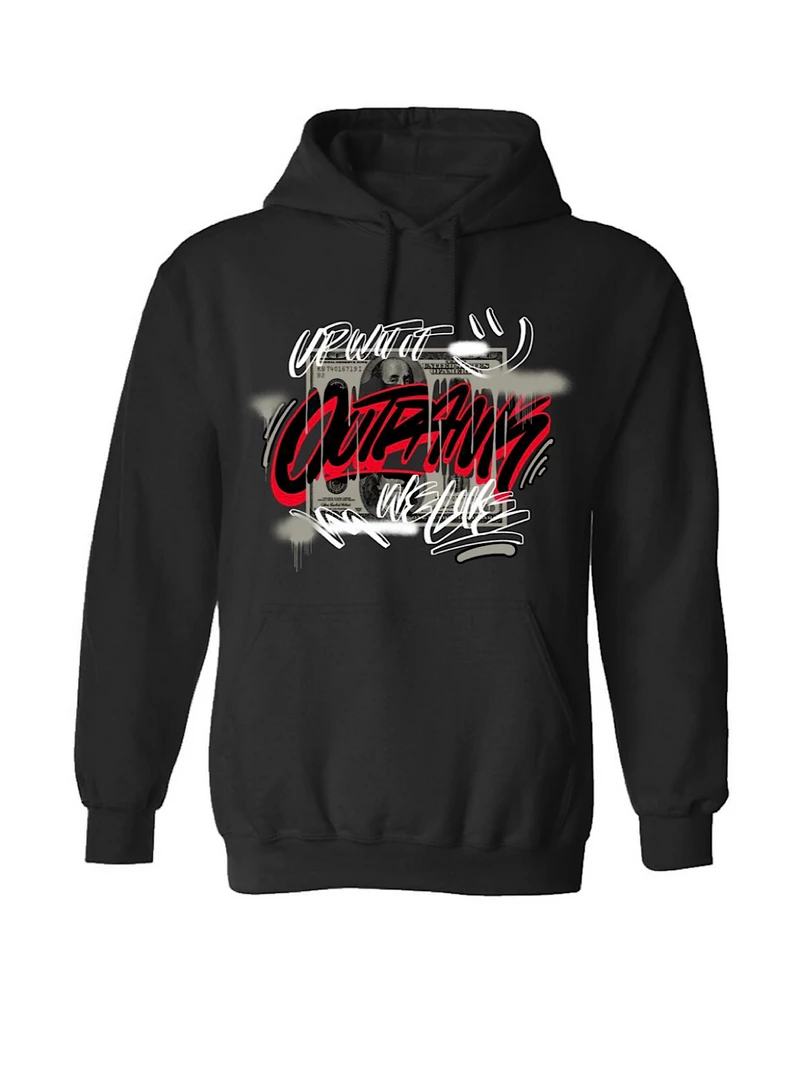 Outrank Hoodie - Up Wit It Hoodie - Black 1 Outrank Hoodie - Up Wit It Hoodie - Black