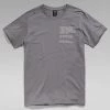 Shop All G-Star T-Shirt - Korpaz Logos - Granite - D21376