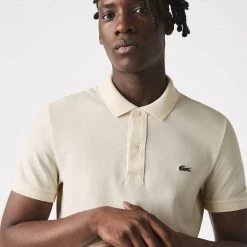 Lacoste T-Shirt - Slim Polo - Off White-XFJ - PH4012