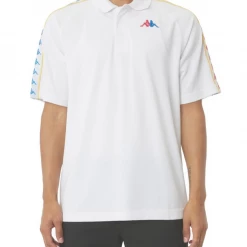 Kappa T-Shirt - Linstead Polo - White - 351426W Shop All