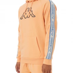 Kappa Sweatsuit - Logo Tape Apet 2 - Orange And Grey - 311B72W