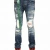 Shop All Cult Of Individuality Jeans - Punk Super Skinny Belted - Forest - 621B10-SS04U