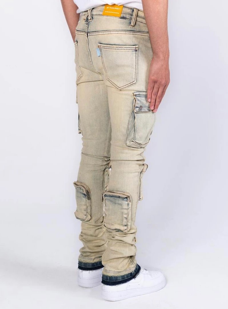 Shop All Pheelings Jeans - Never Look Back Cargo Flare Stacked - Sand Wash - PH-SS22-80 2 Shop All Pheelings Jeans - Never Look Back Cargo Flare Stacked - Sand Wash - PH-SS22-80