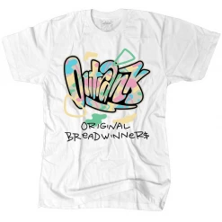Outrank T-Shirt - Original Bread Winners - White - QS442 Shop All