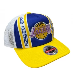 Mitchell & Ness Hat - NBA Retro Trucker Snapback Lakers - Royal - SH20032