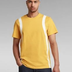 G-Star T-Shirt - Sport Insert - Gold - D19867 Shop All