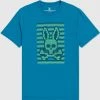 Psycho Bunny T-Shirt - Santiago - Blue Clay - SP22 - B6U310S1PC Shop All