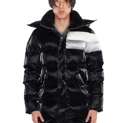 Woodpecker Jacket - Penguin Long Sleek Puffer - Black - WPM003 Shop All