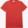 Lacoste T-Shirt - Crewneck Pima Cotton Jersey - Red-67G - TH6709