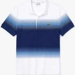 Shop All Lacoste T-Shirt - Polo - White And Navy - PH5070