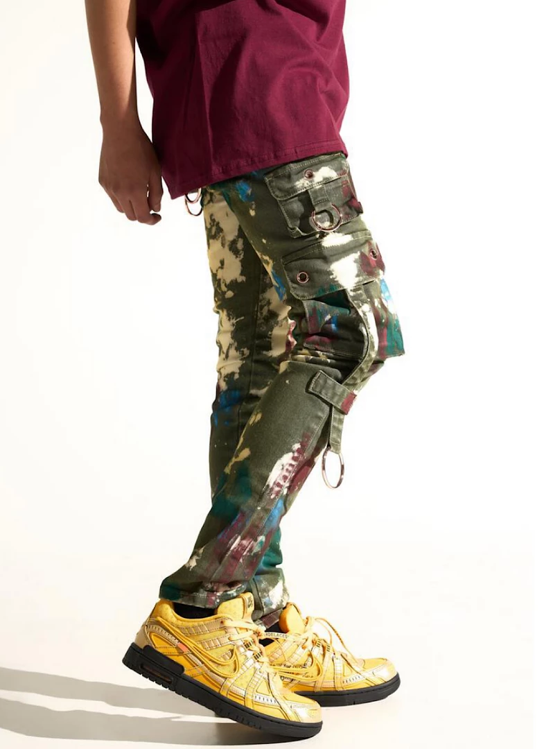 Pheelings Jeans - Auhl Aologne - Olive And Multi Dye - PH-FA21-56 1 Pheelings Jeans - Auhl Aologne - Olive And Multi Dye - PH-FA21-56