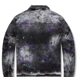 Shop All Jordan Craig Jean Jacket - Sparta Striped - Dark Raven - 91526