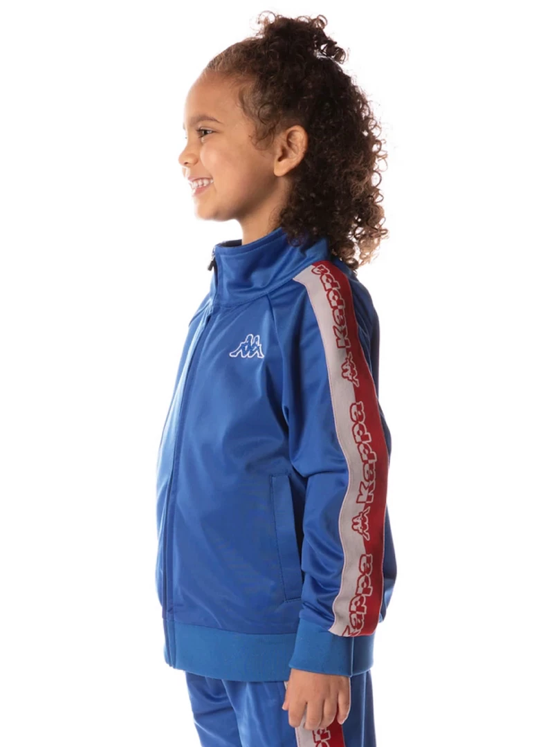 Kappa Kids Tracksuit - Logo Tape Dartem - Blue Lapis - 35184SW Shop All 2 Kappa Kids Tracksuit - Logo Tape Dartem - Blue Lapis - 35184SW Shop All