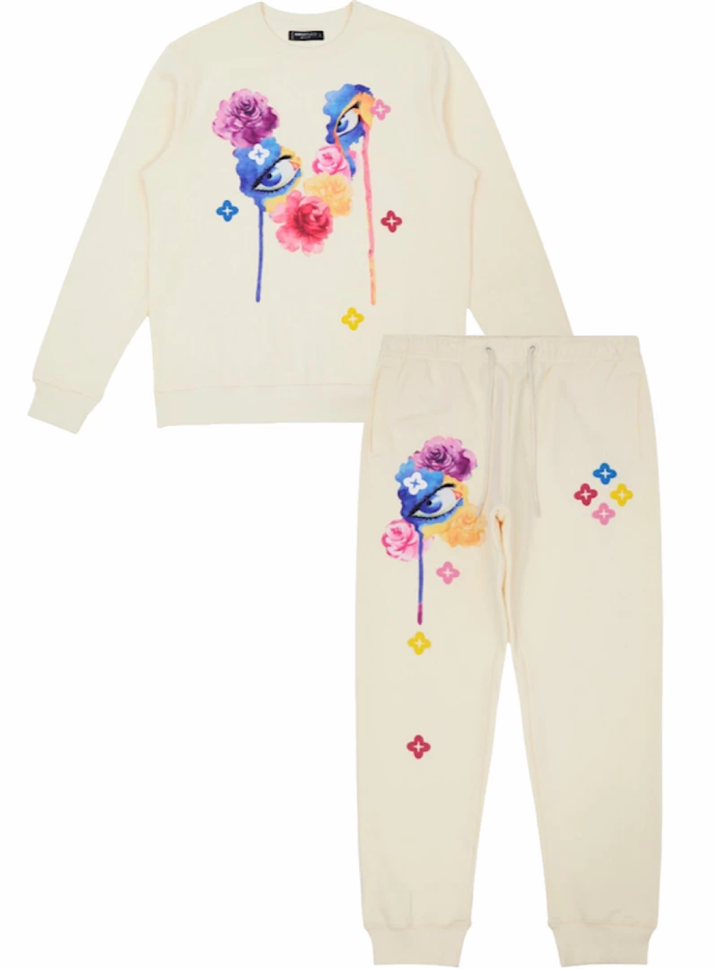 Roku Studio Sweatsuit - Victory Eyes - Eggshell - RK5480569 1 Roku Studio Sweatsuit - Victory Eyes - Eggshell - RK5480569
