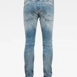 Shop All G-Star Jeans - Zip Knee Skinny - Antic Faded Kyanite - D01252